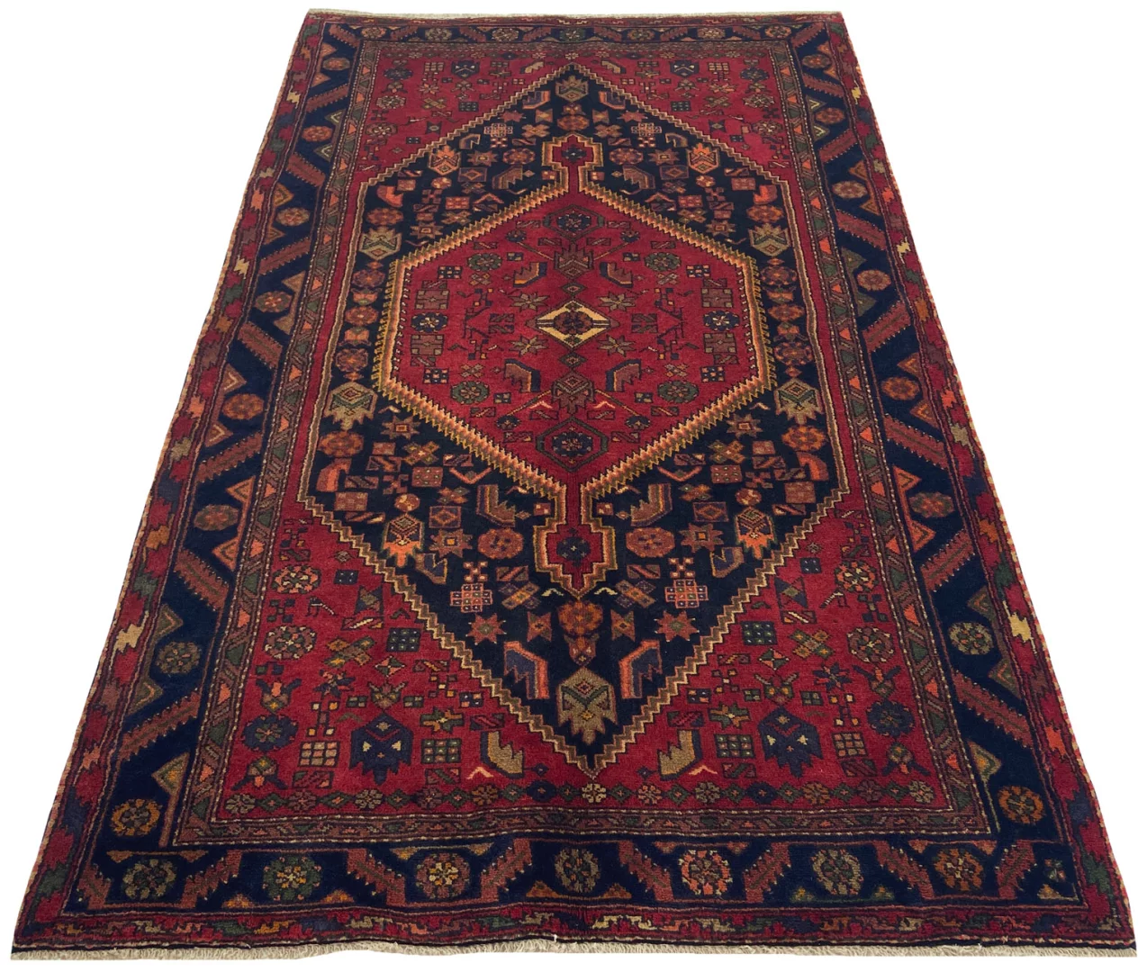 hamadan-teppich-228-x-136-cm-ca-100000-350000-knoten-m-1-1 Persian Rug Hamadan 228 x 136 cm Wool Hand-knotted