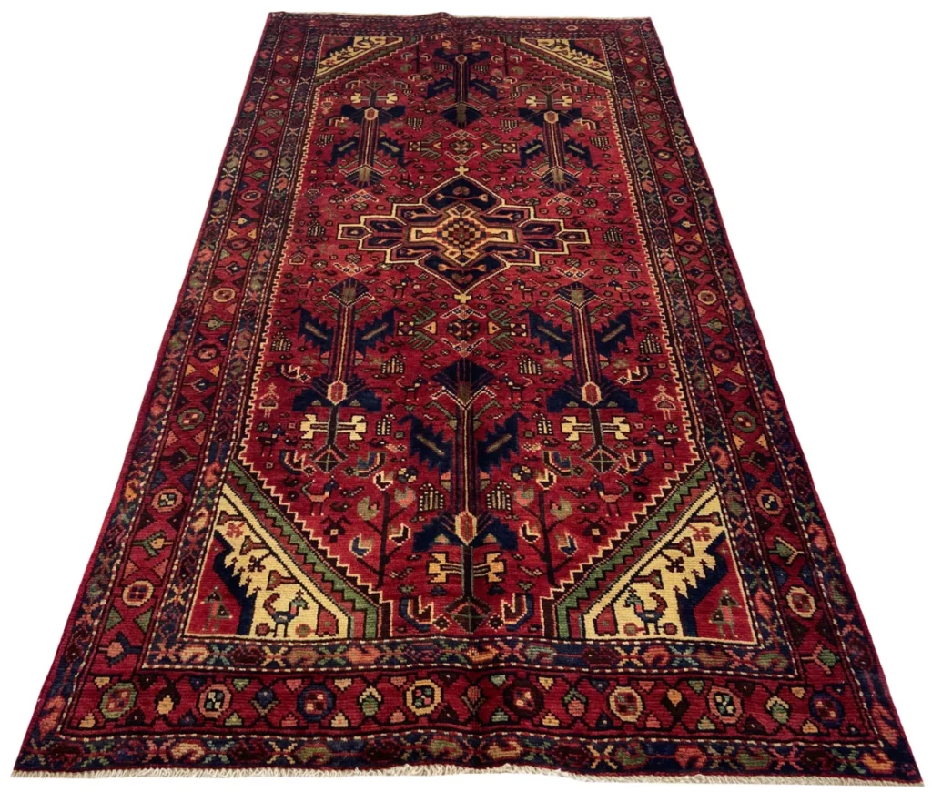 Persian Rug Hamadan 270 x 136 cm Wool Hand-knotted