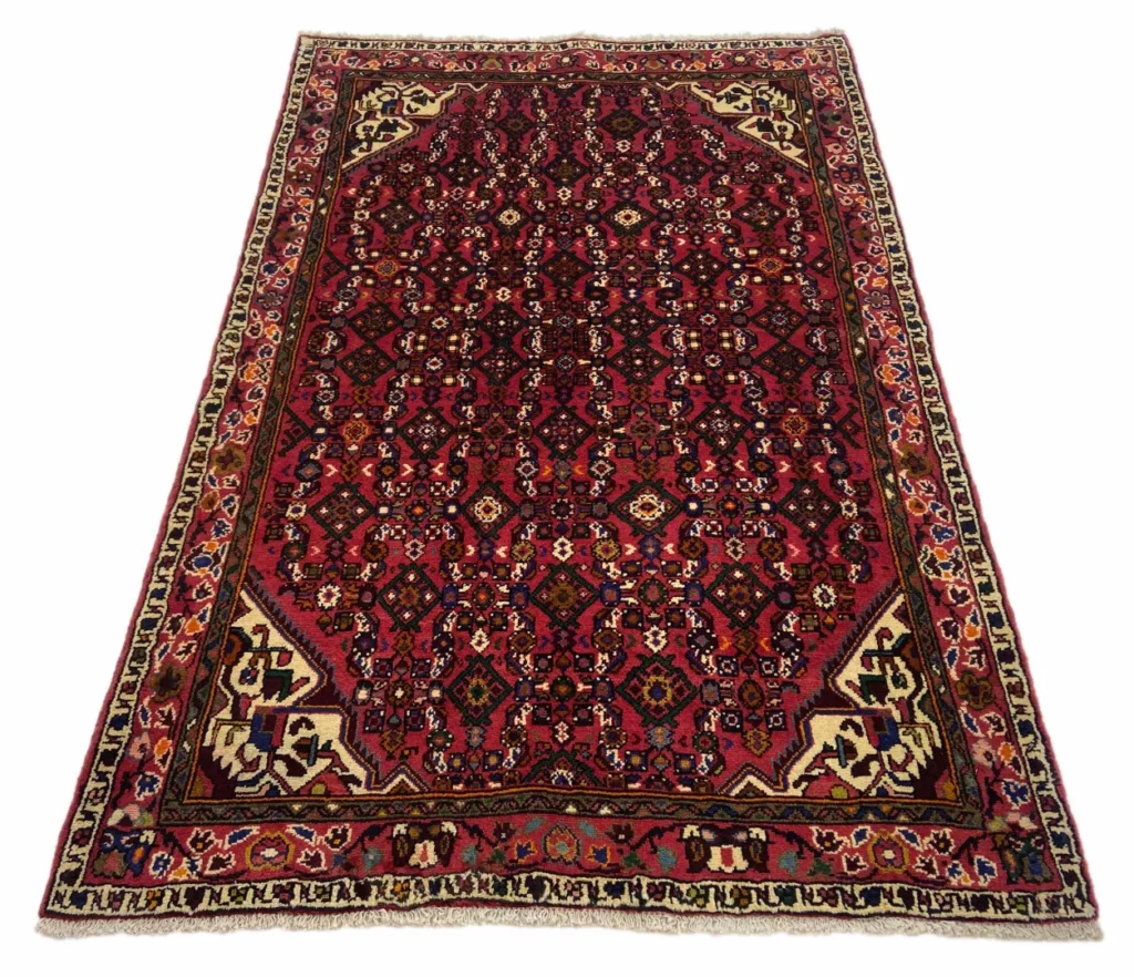 Persian Rug Hosseinabad 193 x 130 cm Wool Hand-knotted