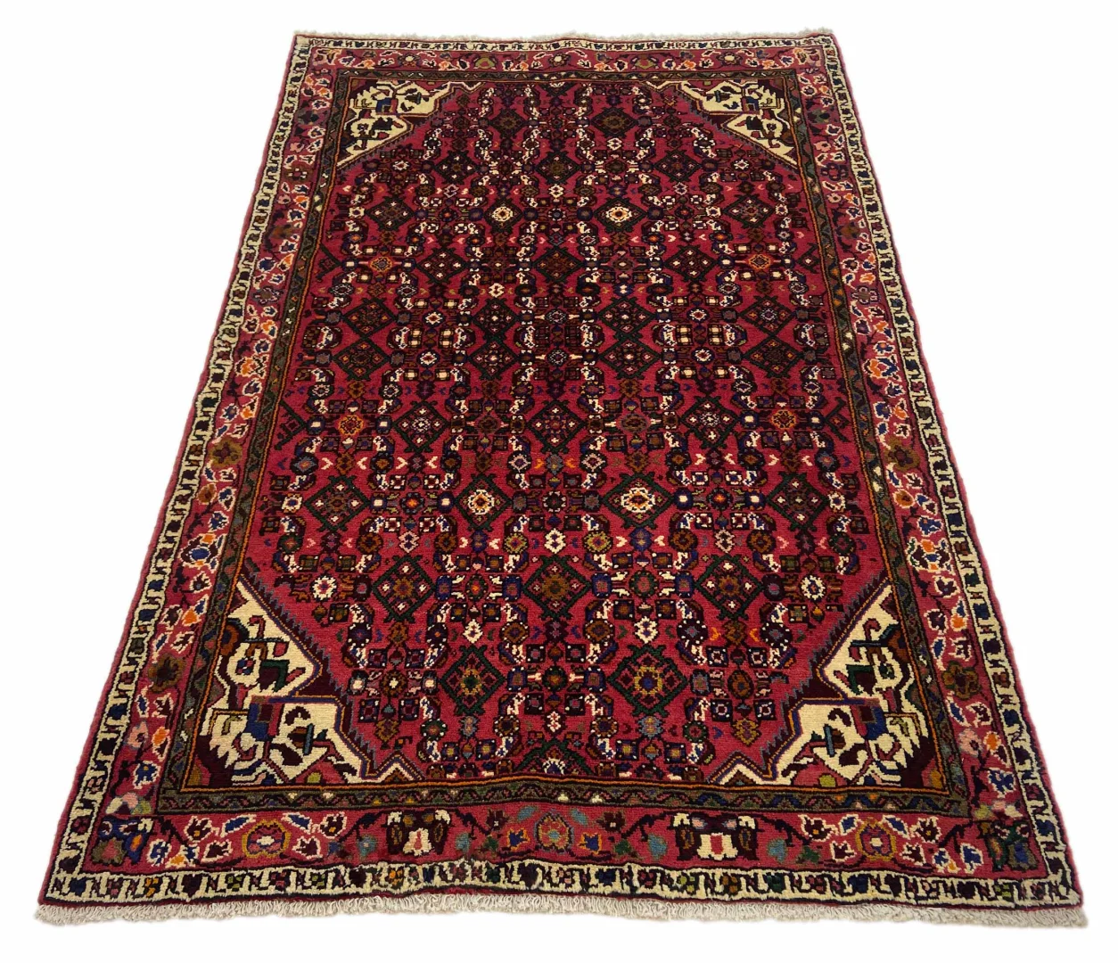 Persian Rug Hosseinabad 193 x 130 cm Wool Hand-knotted