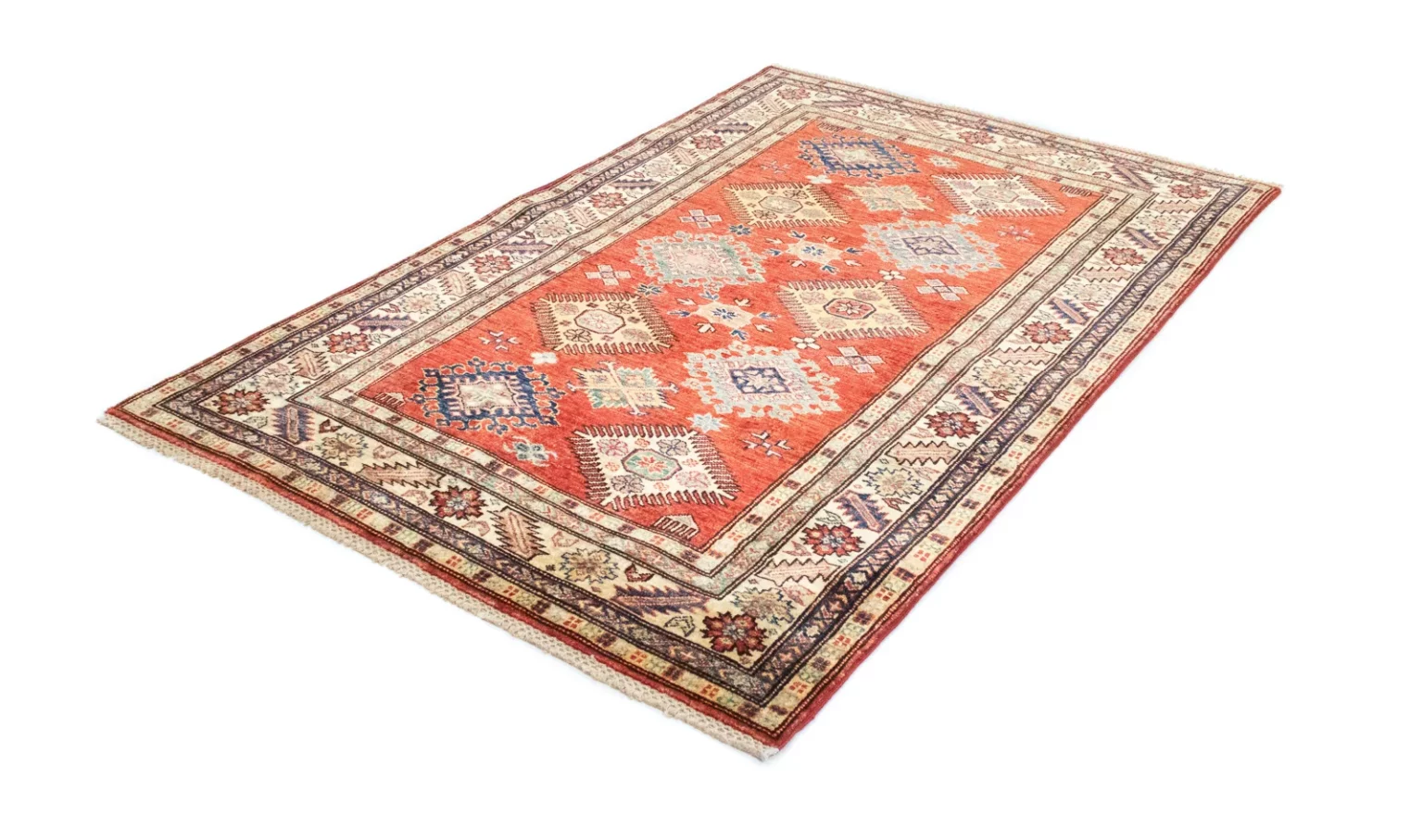 Oriental Rug Kazak 185 x 122 cm Wool Hand-knotted
