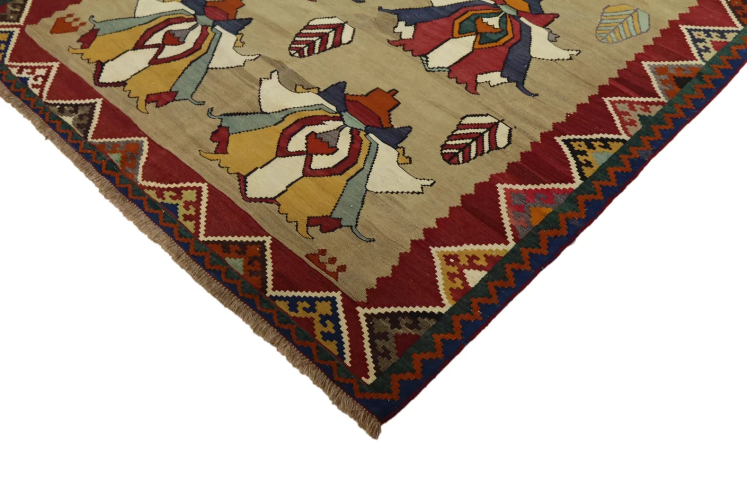 Persian Rug Fars 245 x 155 cm Wool Hand-woven