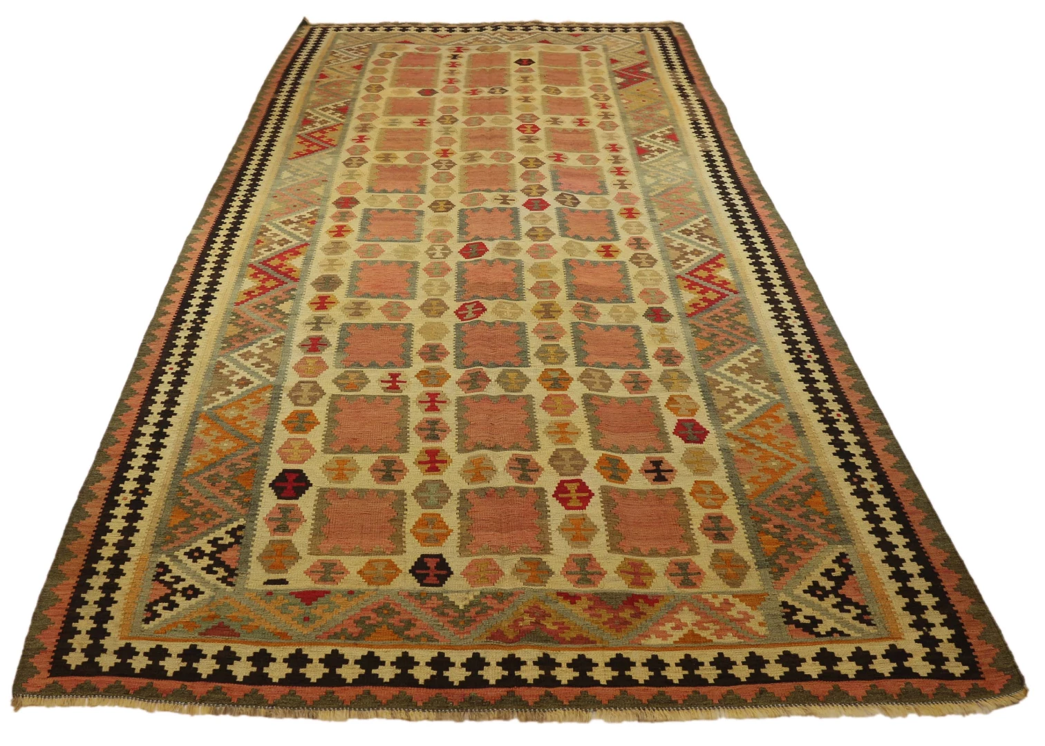 Persian Rug Fars 317 x 158 cm Wool Hand-woven