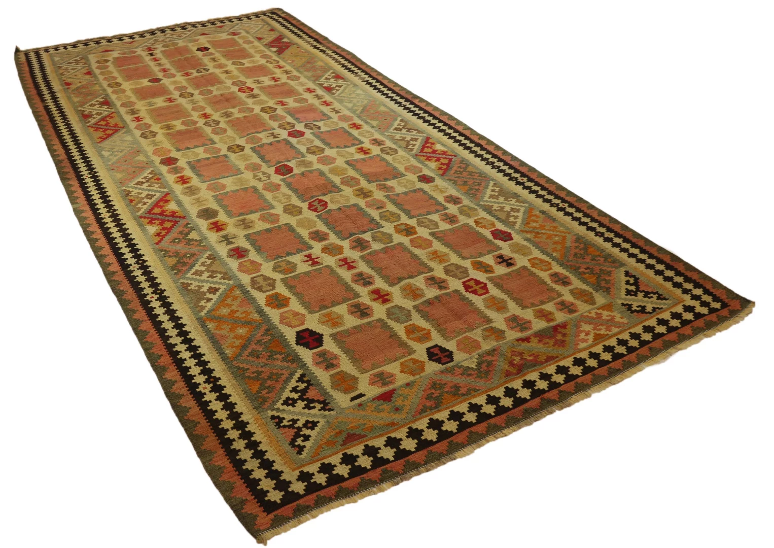 Persian Rug Fars 317 x 158 cm Wool Hand-woven