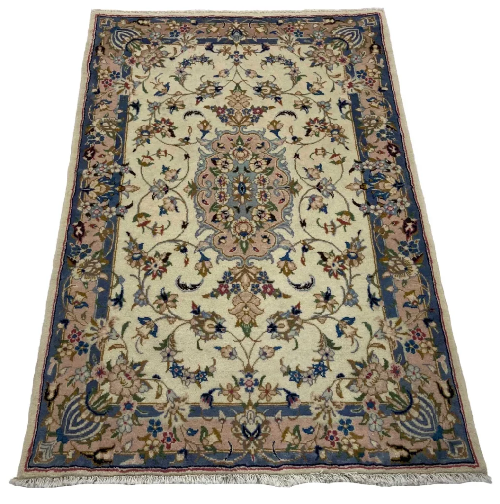 Persian Rug Kashan 147 x 98 cm Wool Hand-knotted