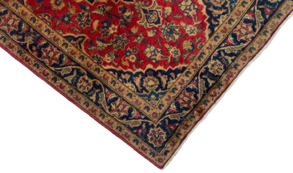 Persian Rug Kashan 154 x 96 cm Wool Hand-knotted