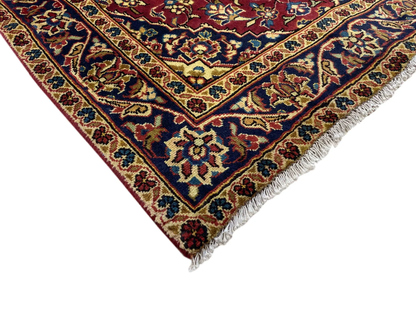 Persian Rug Kashan 155 x 98 cm Wool Hand-knotted