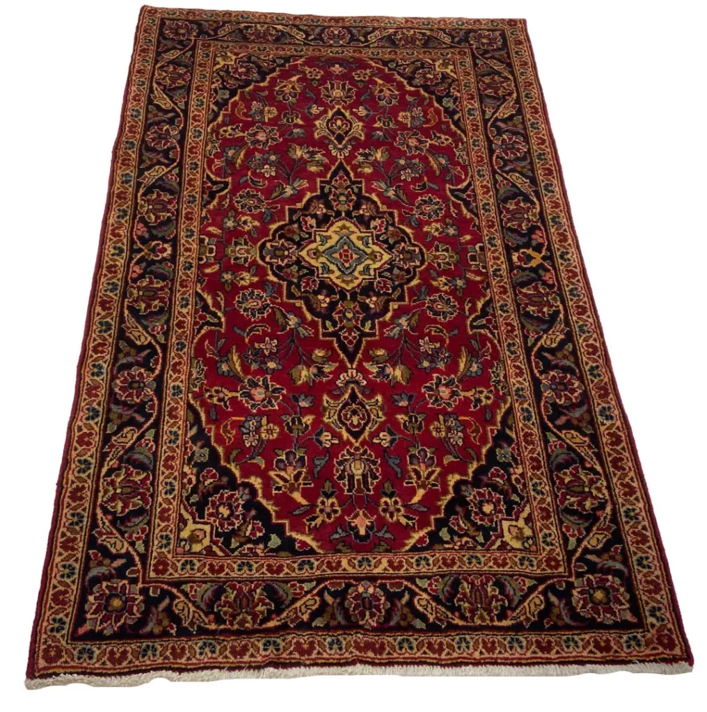 Persian Rug Kashan 169 x 104 cm Wool Hand-knotted