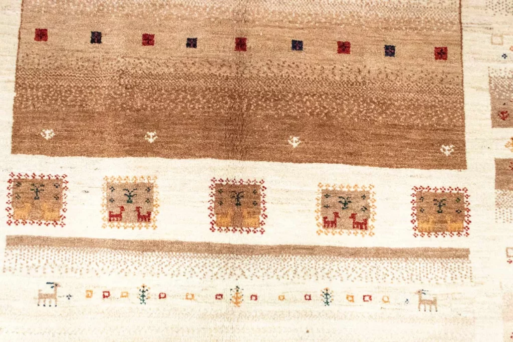 Persian Rug Gabbeh-Loribaft 258 x 154 cm Wool Hand-knotted