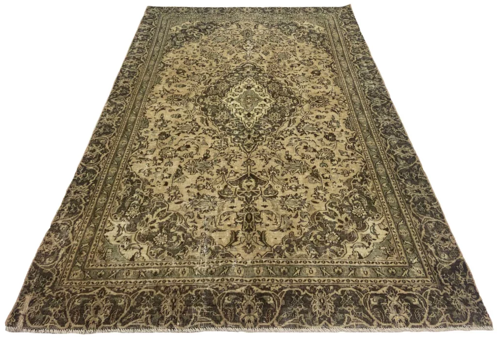 vintage-perserteppich-270-x-168-cm-einzigartiges-handgearbeitetes-design-1-1 Persian Rug 270 x 168 cm Wool Hand-knotted