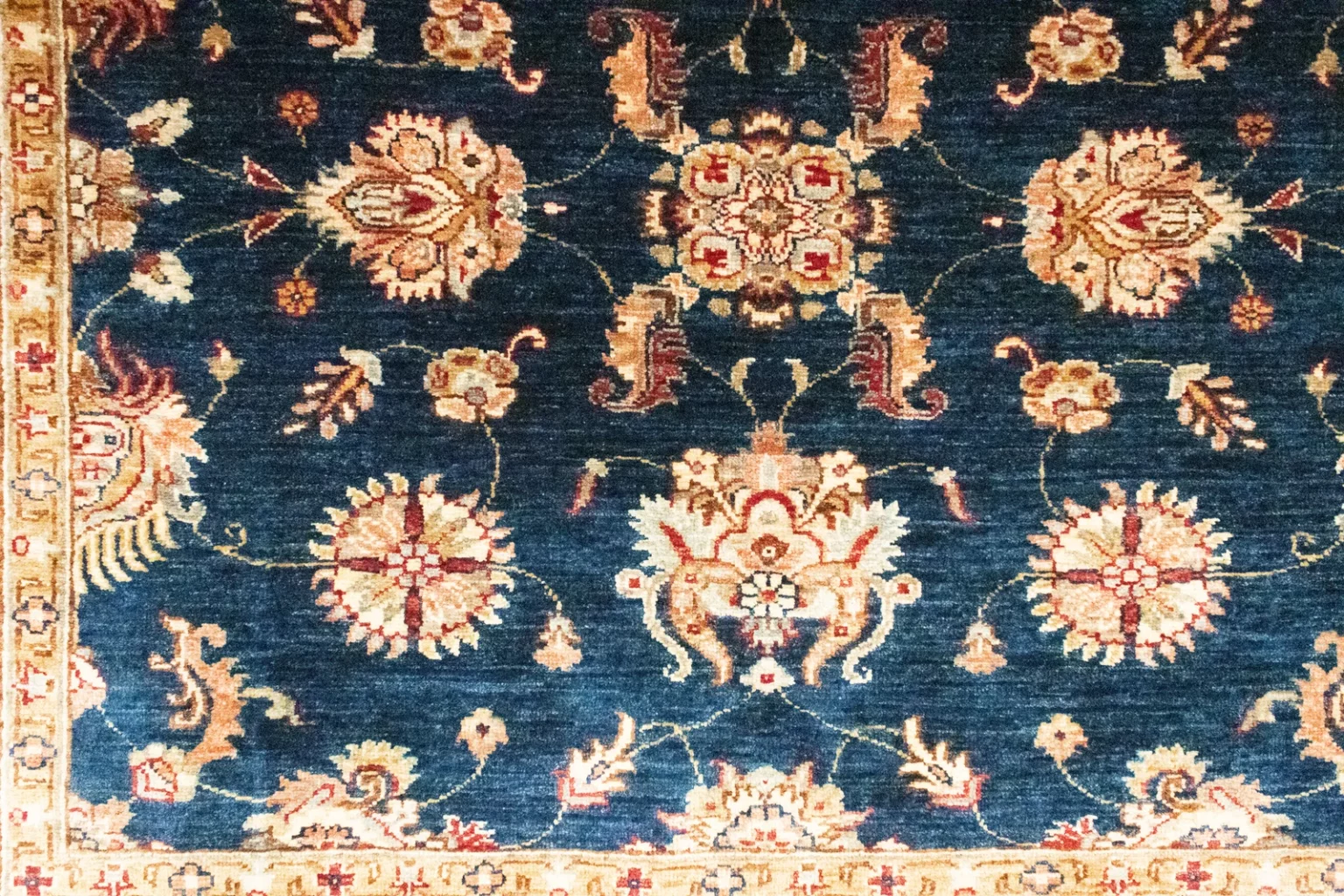 Oriental Rug Ziegler 190 x 154 cm Wool Hand-knotted