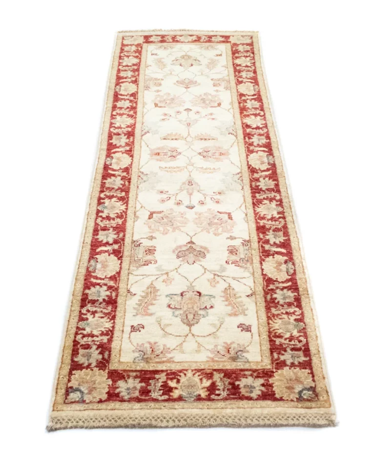 ziegler-perserteppich-204-x-60-cm-ca-200000-knoten-m-steinwasche-1-1 Oriental Rug Ziegler 204 x 60 cm Wool Hand-knotted