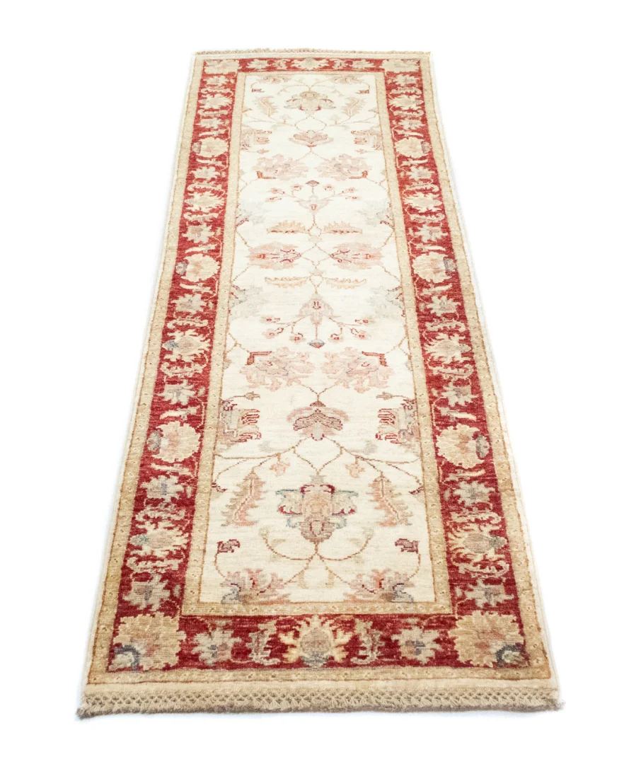 ziegler-perserteppich-204-x-60-cm-ca-200000-knoten-m-steinwasche-1-1 Oriental Rug Ziegler 204 x 60 cm Wool Hand-knotted