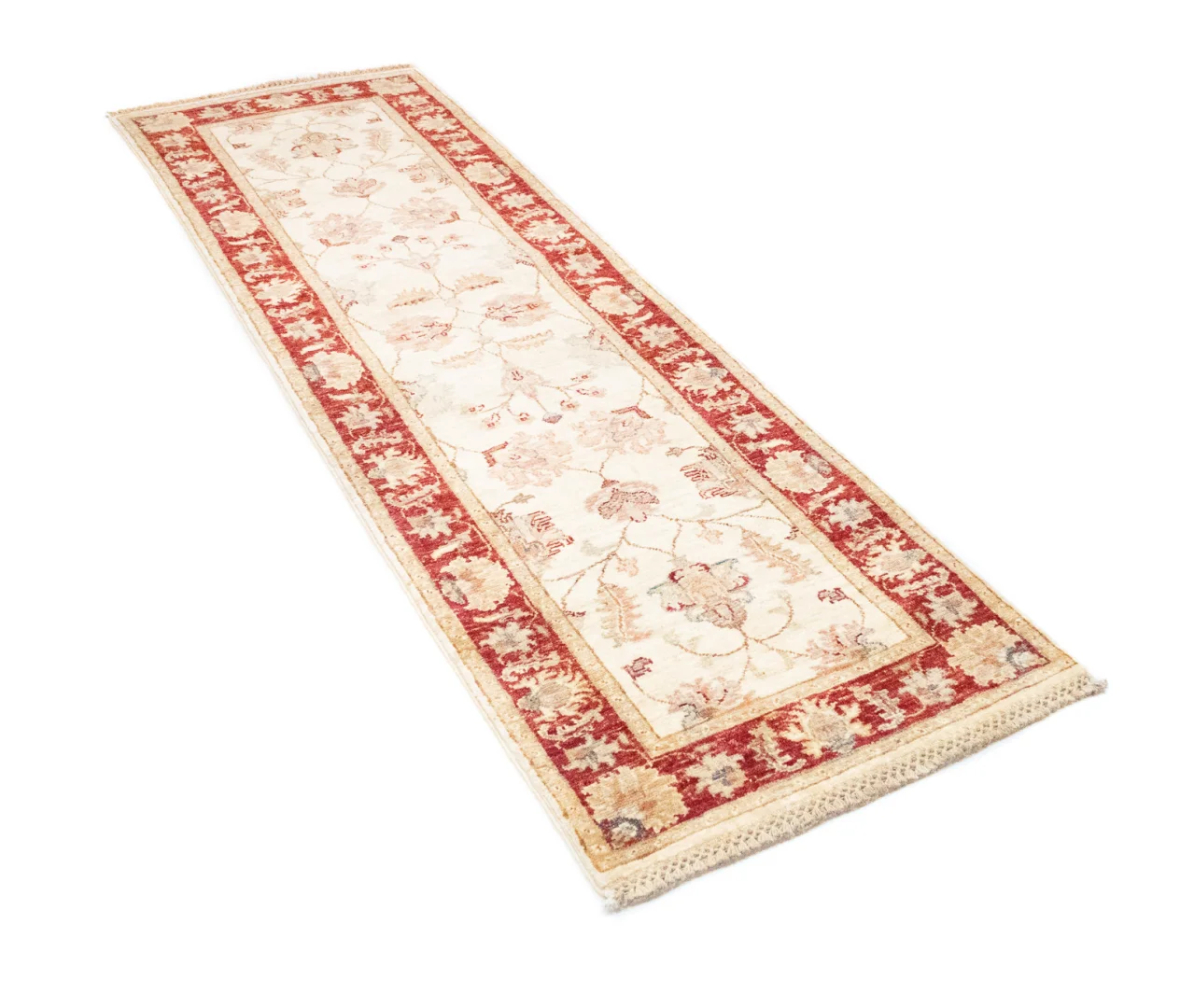 ziegler-perserteppich-204-x-60-cm-ca-200000-knoten-m-steinwasche-1-2 Oriental Rug Ziegler 204 x 60 cm Wool Hand-knotted