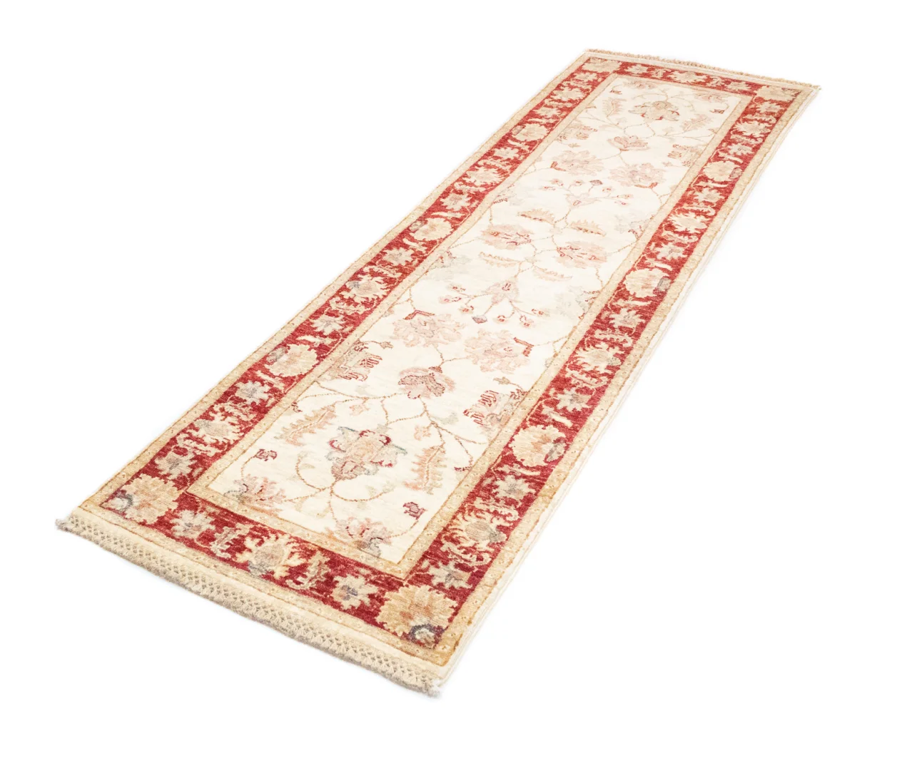 ziegler-perserteppich-204-x-60-cm-ca-200000-knoten-m-steinwasche-1-3 Oriental Rug Ziegler 204 x 60 cm Wool Hand-knotted