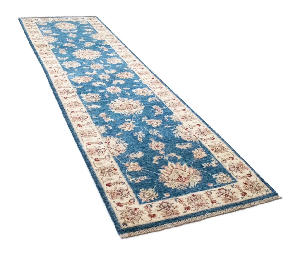ziegler-perserteppich-303-x-84-cm-ca-200000-knoten-m-steinwasche-1-3 Oriental Rug Ziegler 303 x 84 cm Wool Hand-knotted