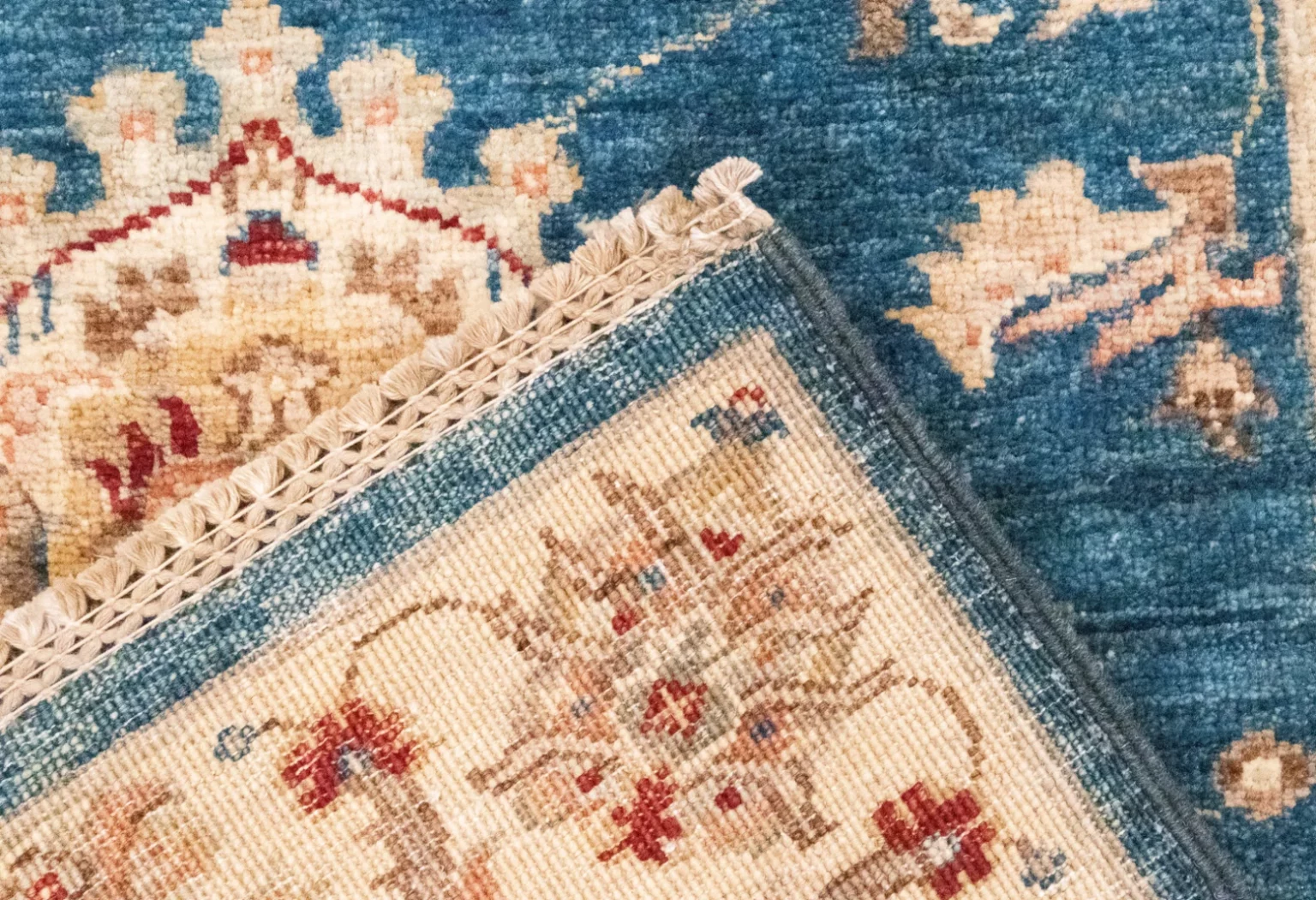 ziegler-perserteppich-303-x-84-cm-ca-200000-knoten-m-steinwasche-1-5 Oriental Rug Ziegler 303 x 84 cm Wool Hand-knotted