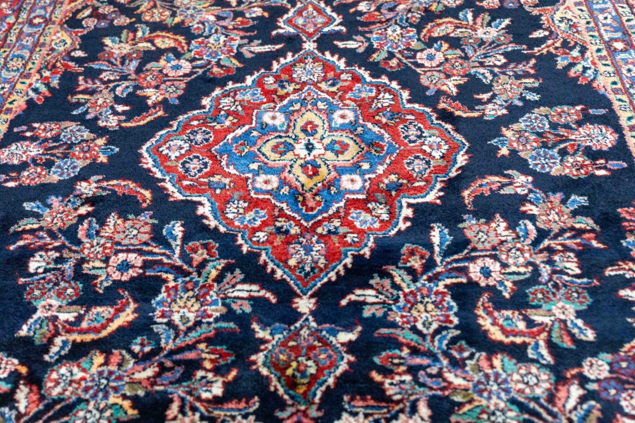 Persian Rug Hamadan 302 x 207 cm Wool Hand-knotted
