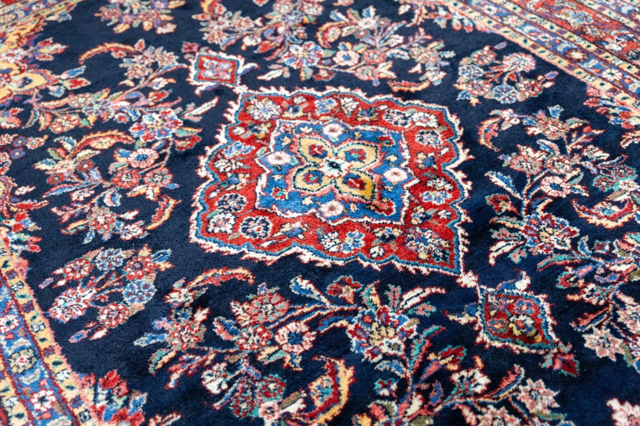 Persian Rug Hamadan 302 x 207 cm Wool Hand-knotted