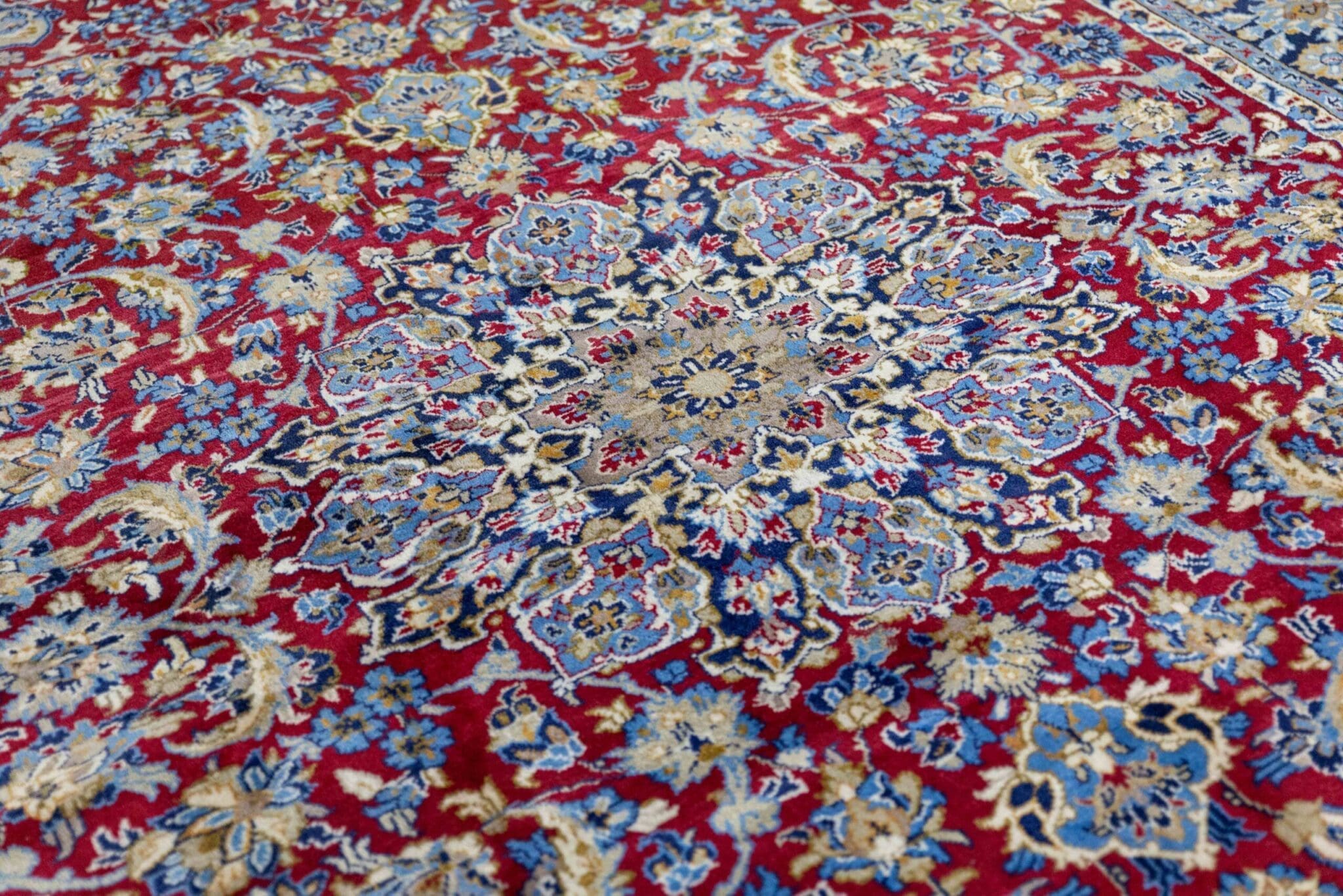 Persian Rug Kashan 353 x 263 cm Wool Hand-knotted