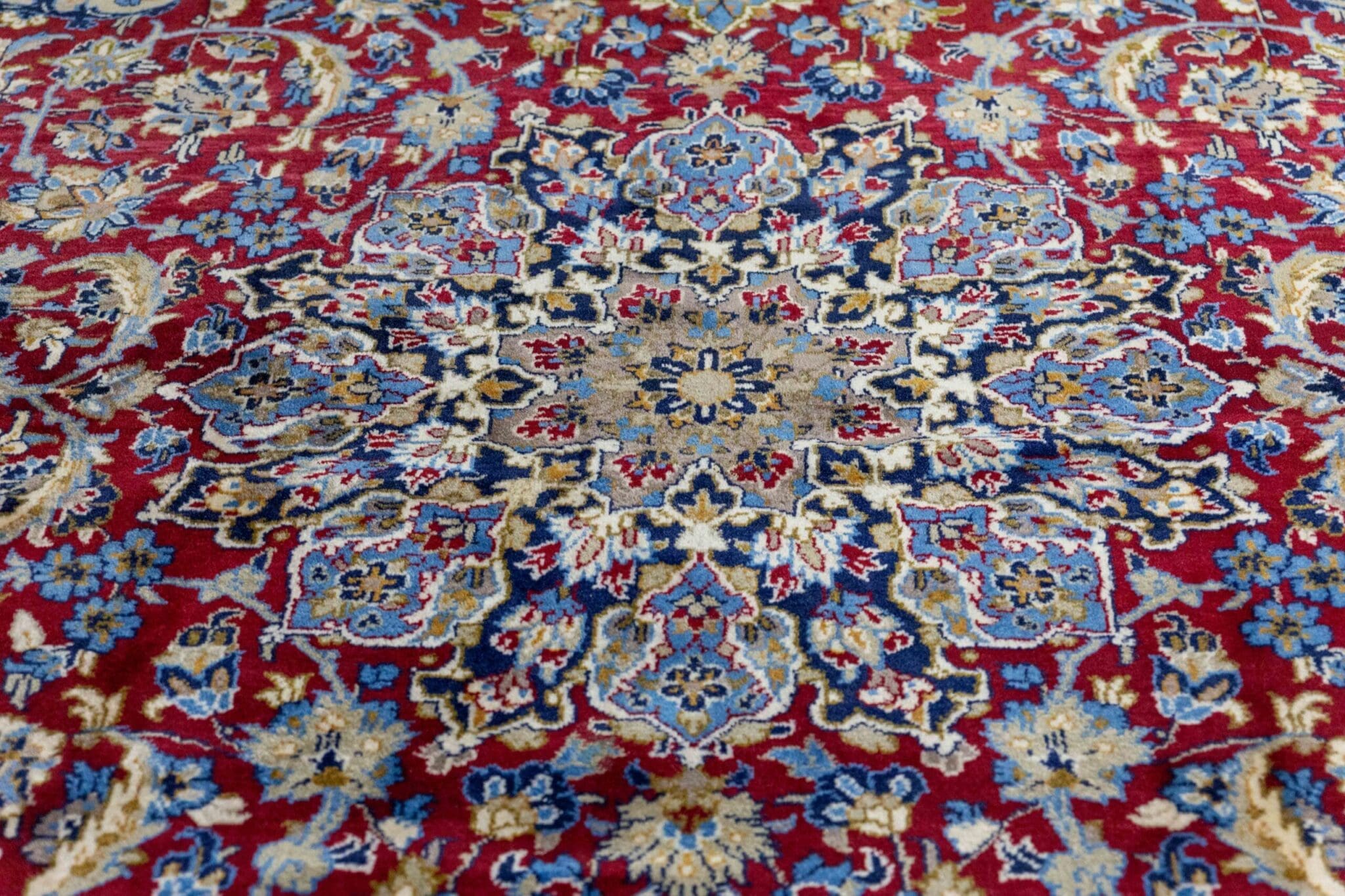 Persian Rug Kashan 353 x 263 cm Wool Hand-knotted