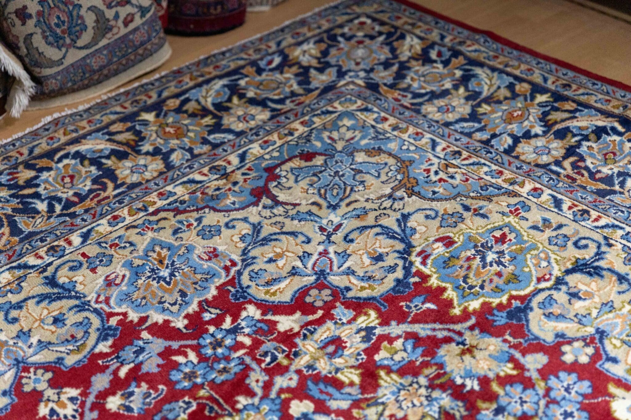 Persian Rug Kashan 353 x 263 cm Wool Hand-knotted