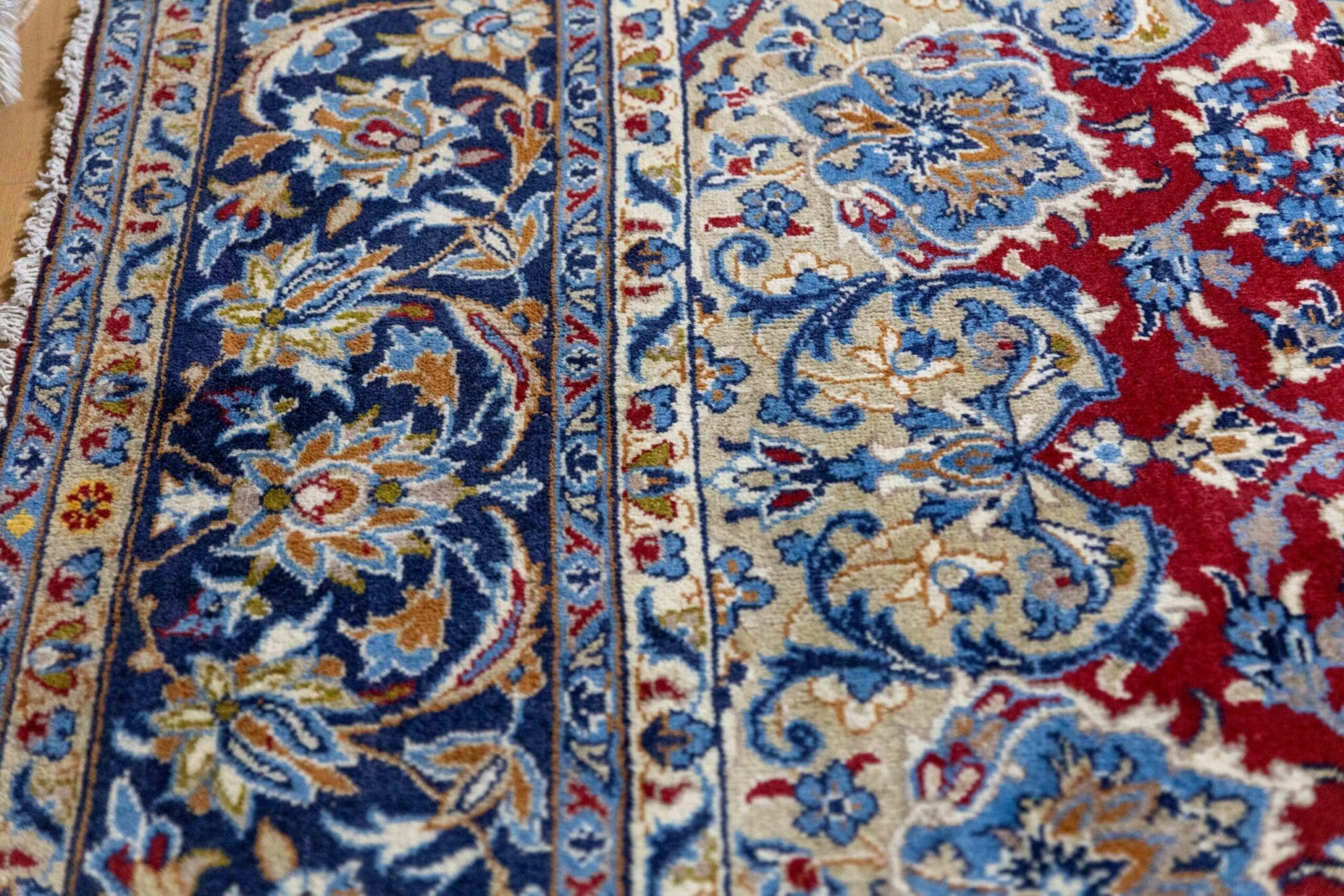 Persian Rug Kashan 353 x 263 cm Wool Hand-knotted