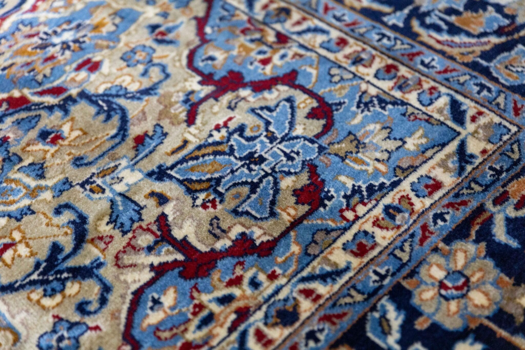 Persian Rug Kashan 353 x 263 cm Wool Hand-knotted