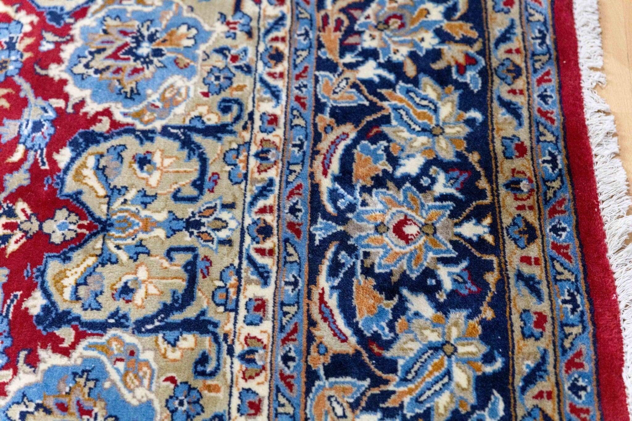 Persian Rug Kashan 353 x 263 cm Wool Hand-knotted