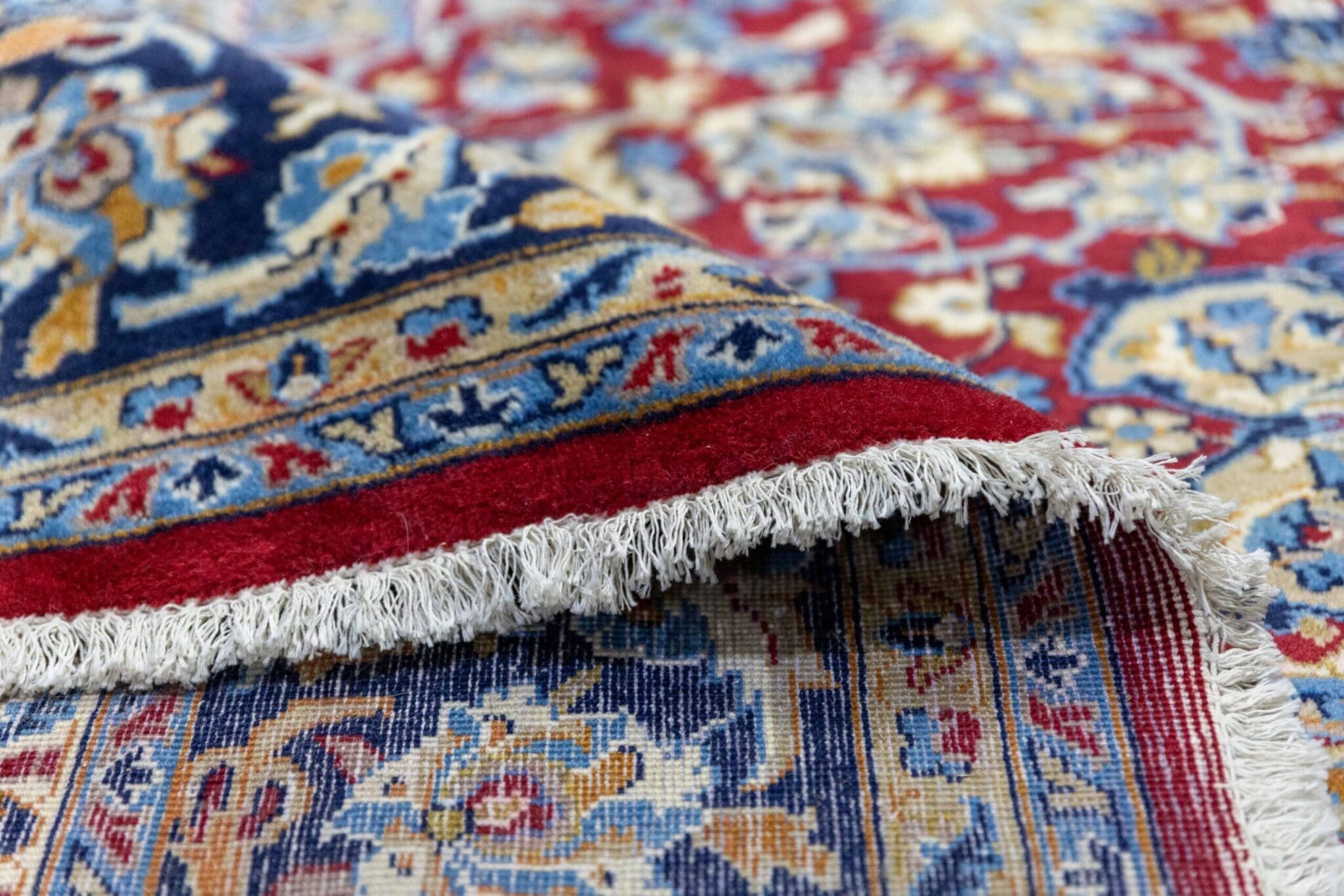 Persian Rug Kashan 353 x 263 cm Wool Hand-knotted