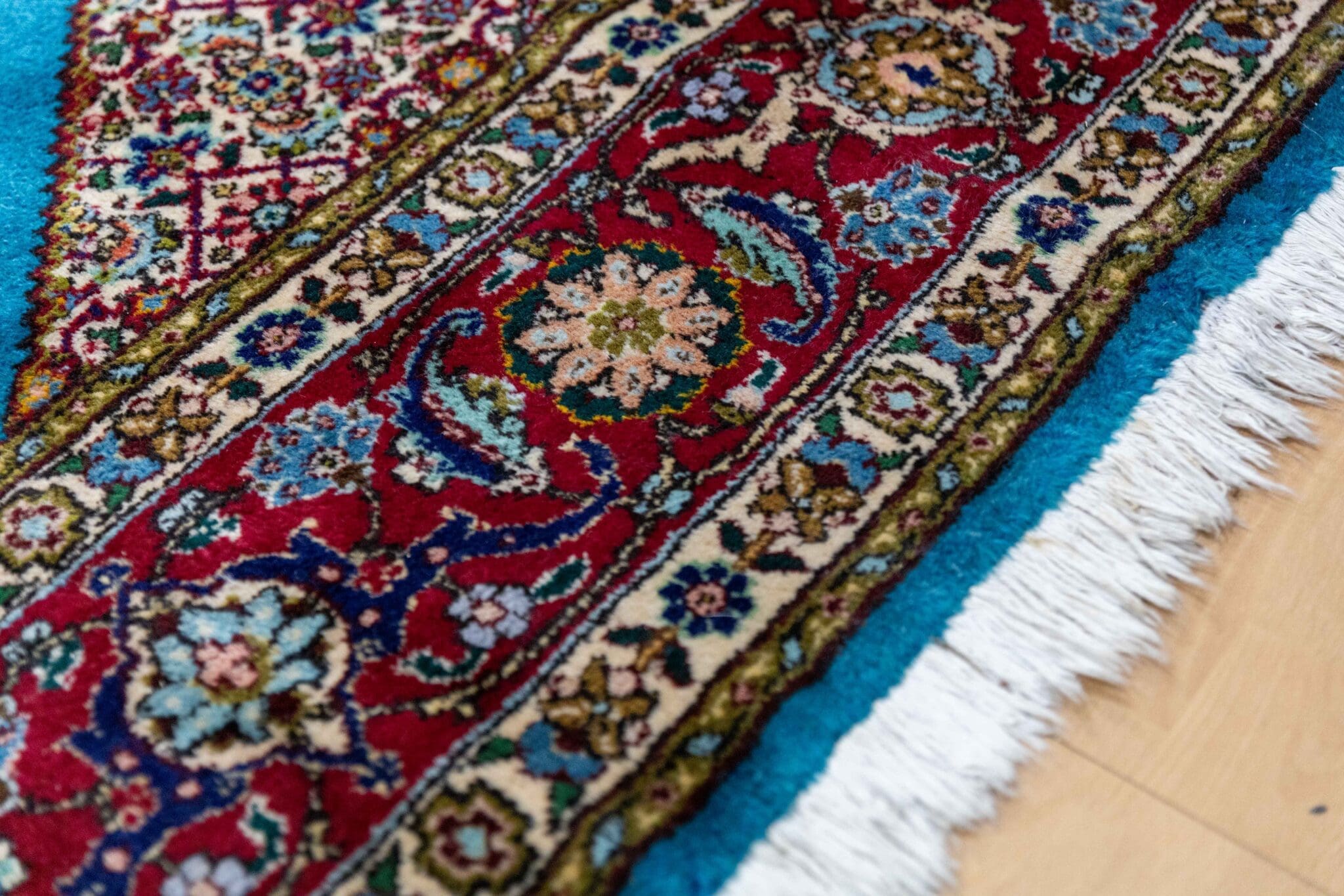 Persian Rug Tabriz 330x238cm Wool Hand-knotted