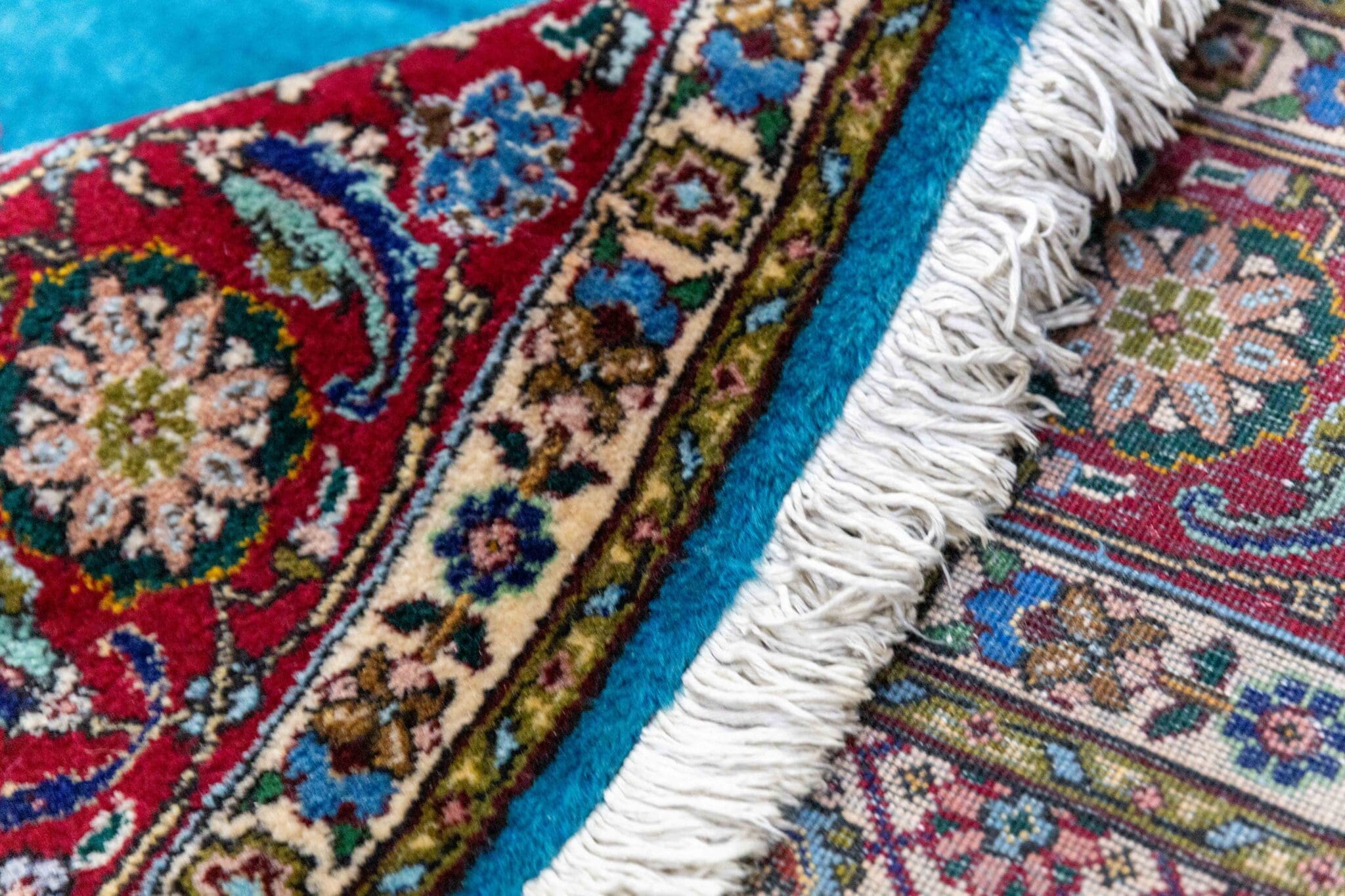 Persian Rug Tabriz 330x238cm Wool Hand-knotted