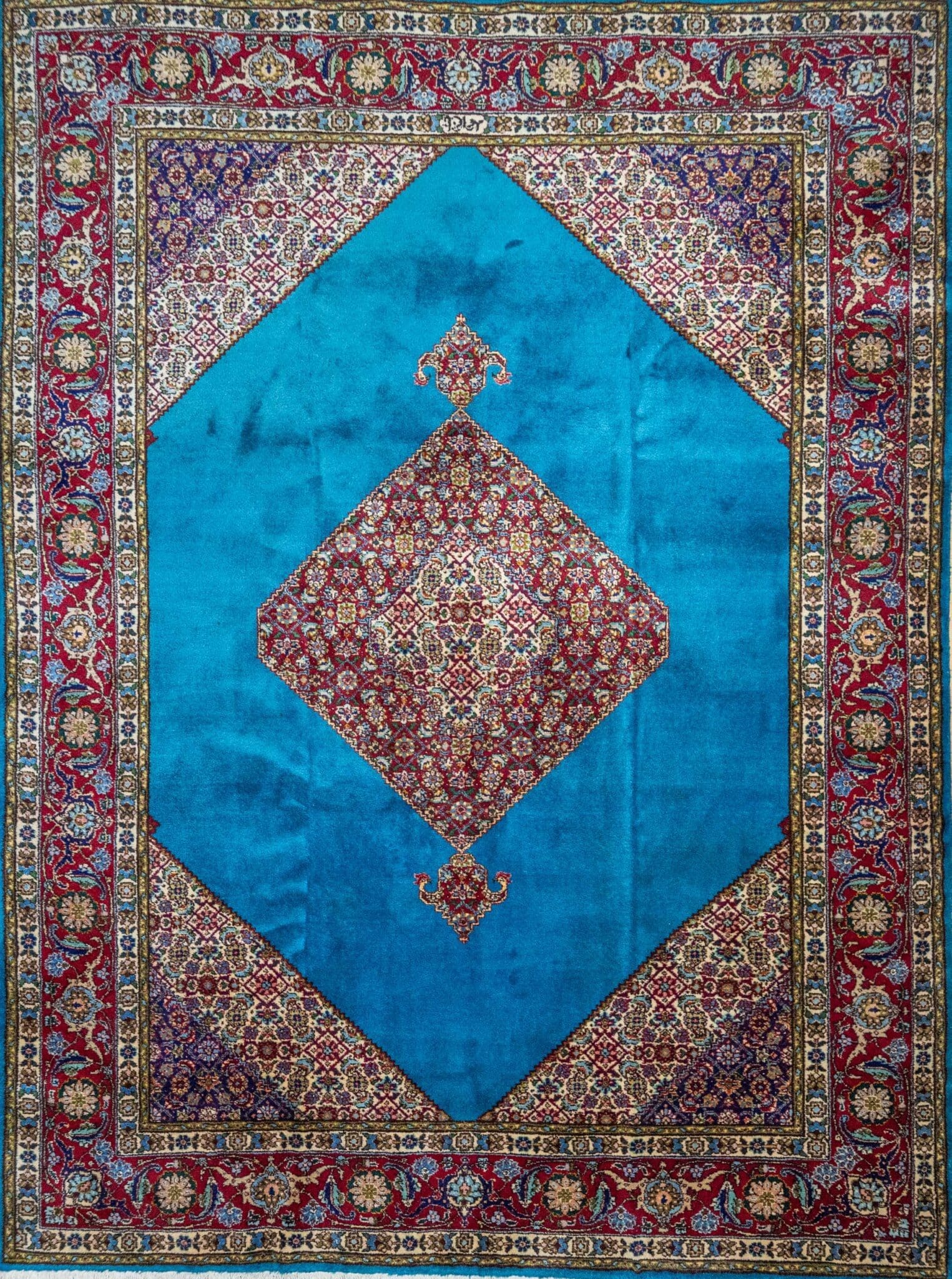 Persian Rug Tabriz 330x238cm Wool Hand-knotted