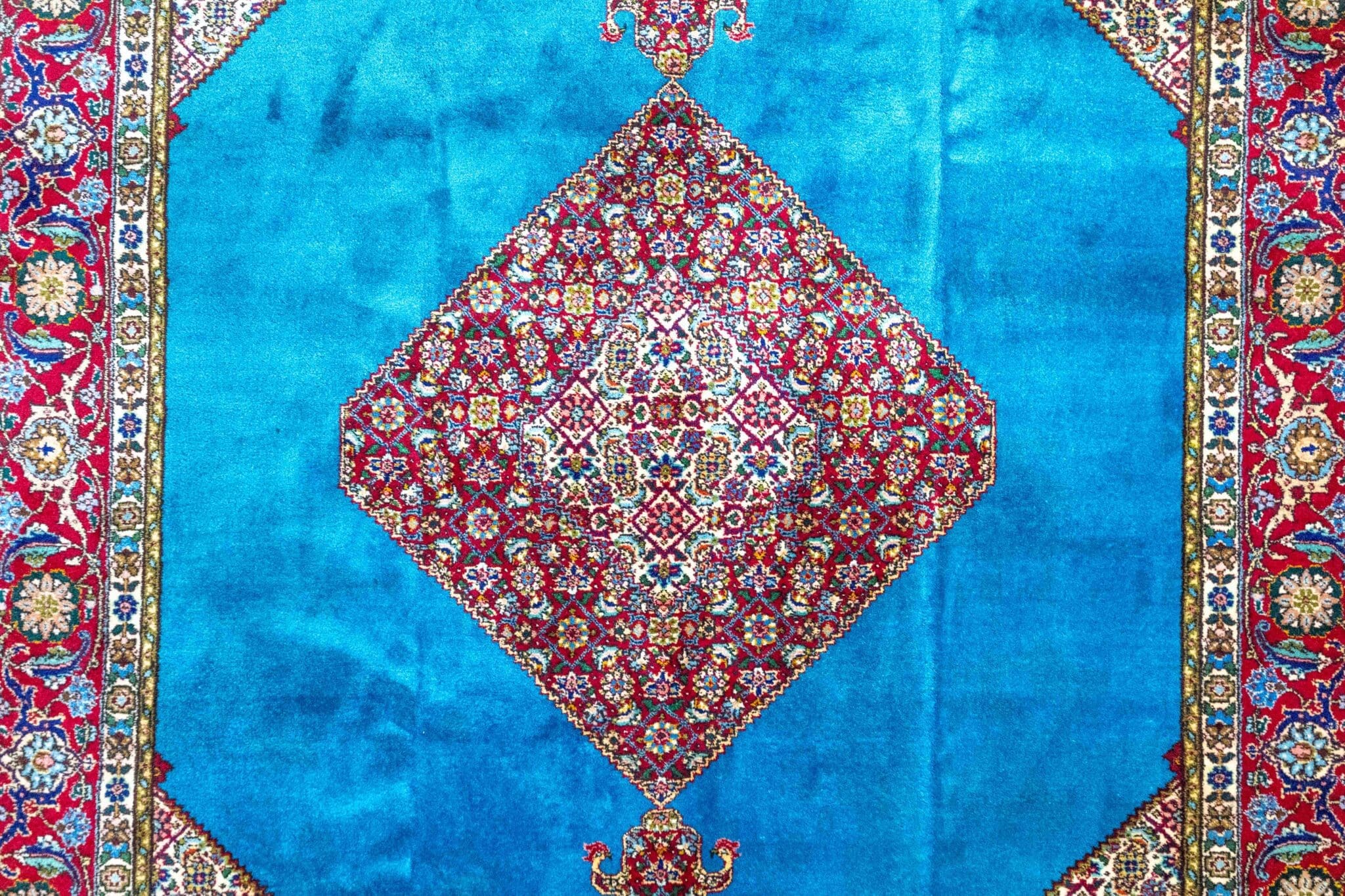 Persian Rug Tabriz 330x238cm Wool Hand-knotted