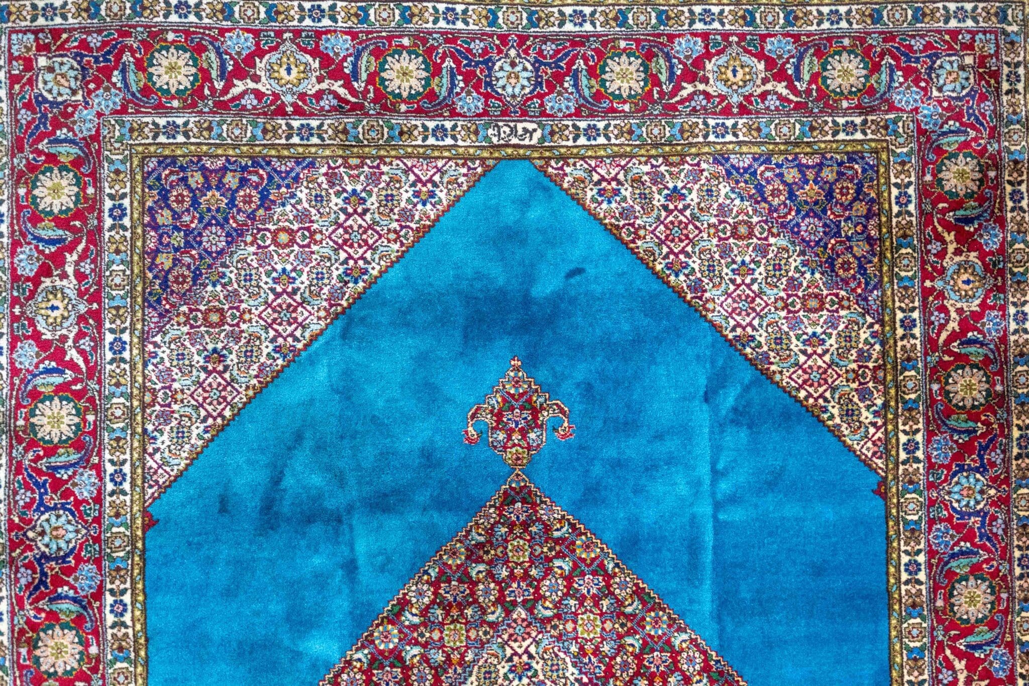 Persian Rug Tabriz 330x238cm Wool Hand-knotted