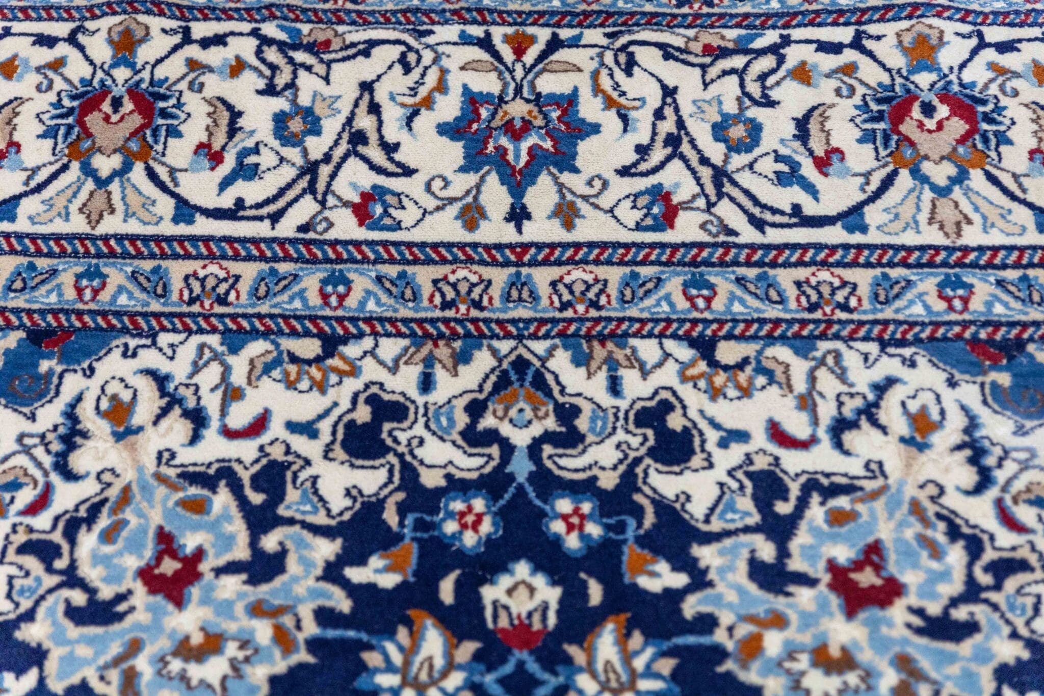 Persian Rug Nain 354x243 cm Wool Hand-knotted
