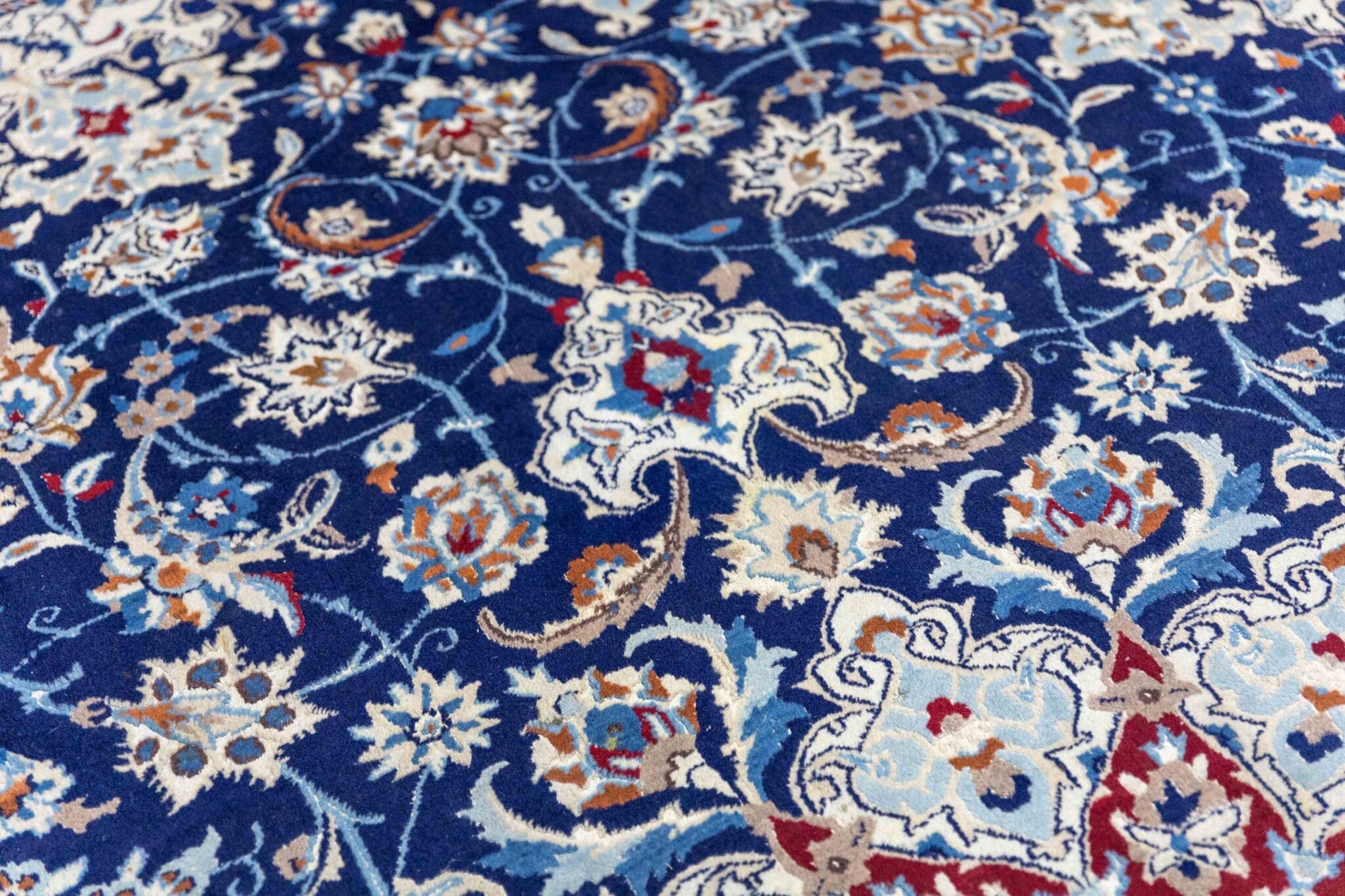 Persian Rug Nain 354x243 cm Wool Hand-knotted