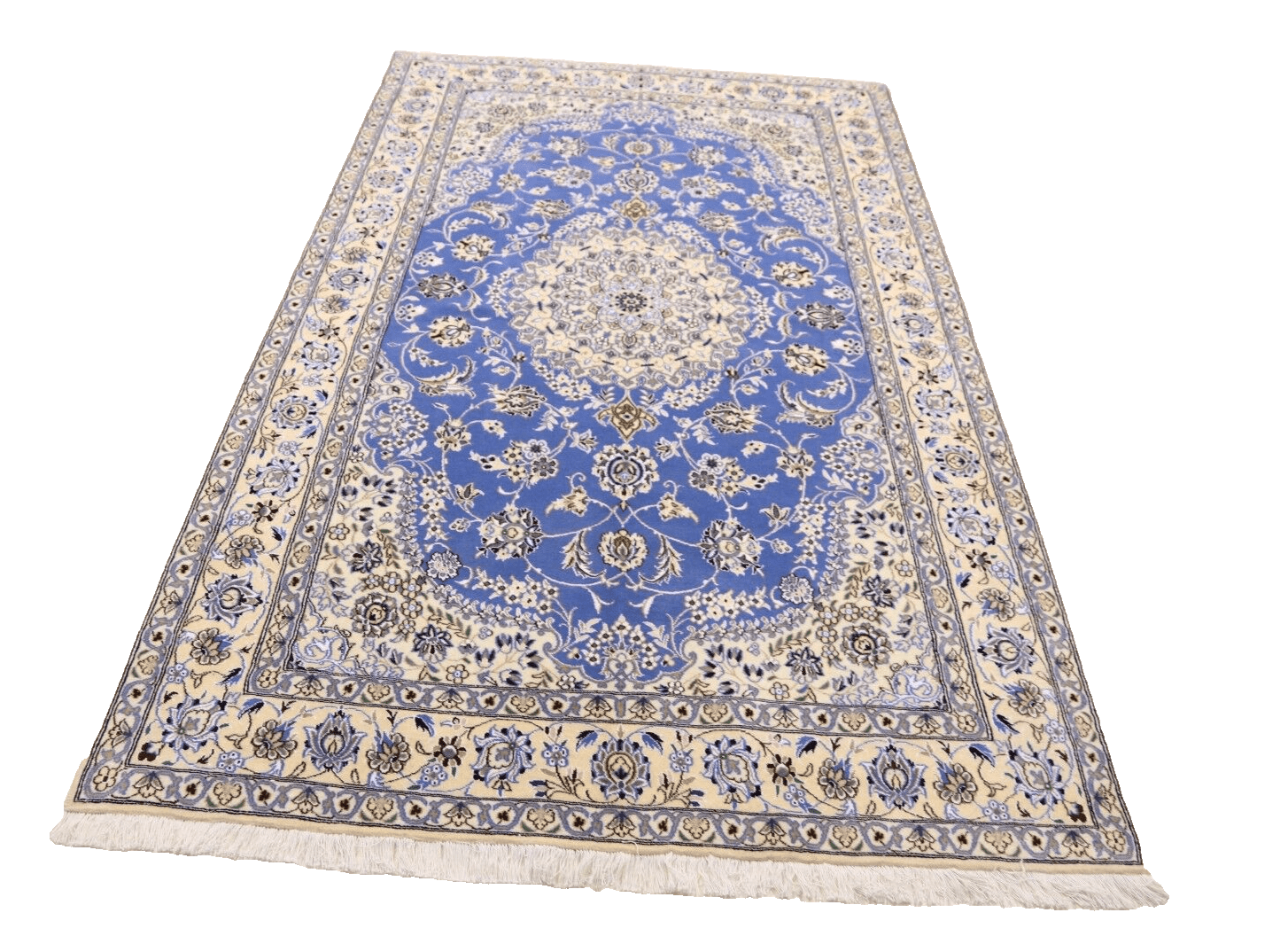Persian Rug Nain 249 x 157 cm Wool Hand-knotted