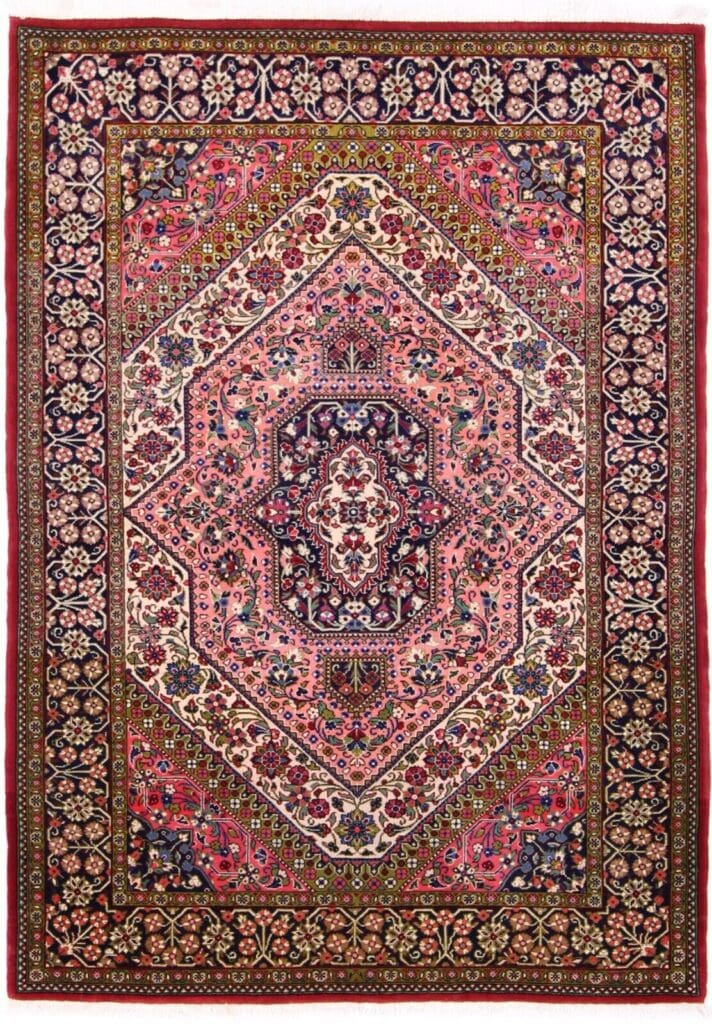 original-perserteppich-ghom-160x110-cm-top-zustand-handgeknupft Oriental Rug 184x122 cm Hand-knotted