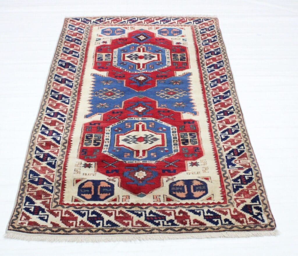 original-pakistan-teppich-kazak-170x100-cm-top-zustand-handgeknupft-1-1 Oriental Rug Kazak 184 x 122 cm Wool Hand-knotted