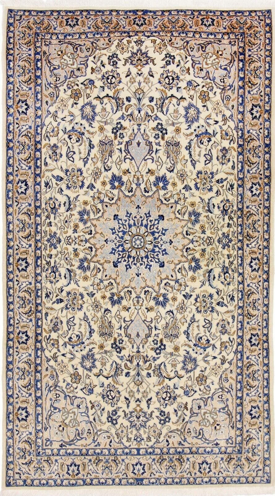 Persian Rug Nain 184 x 122 cm Wool Hand-knotted