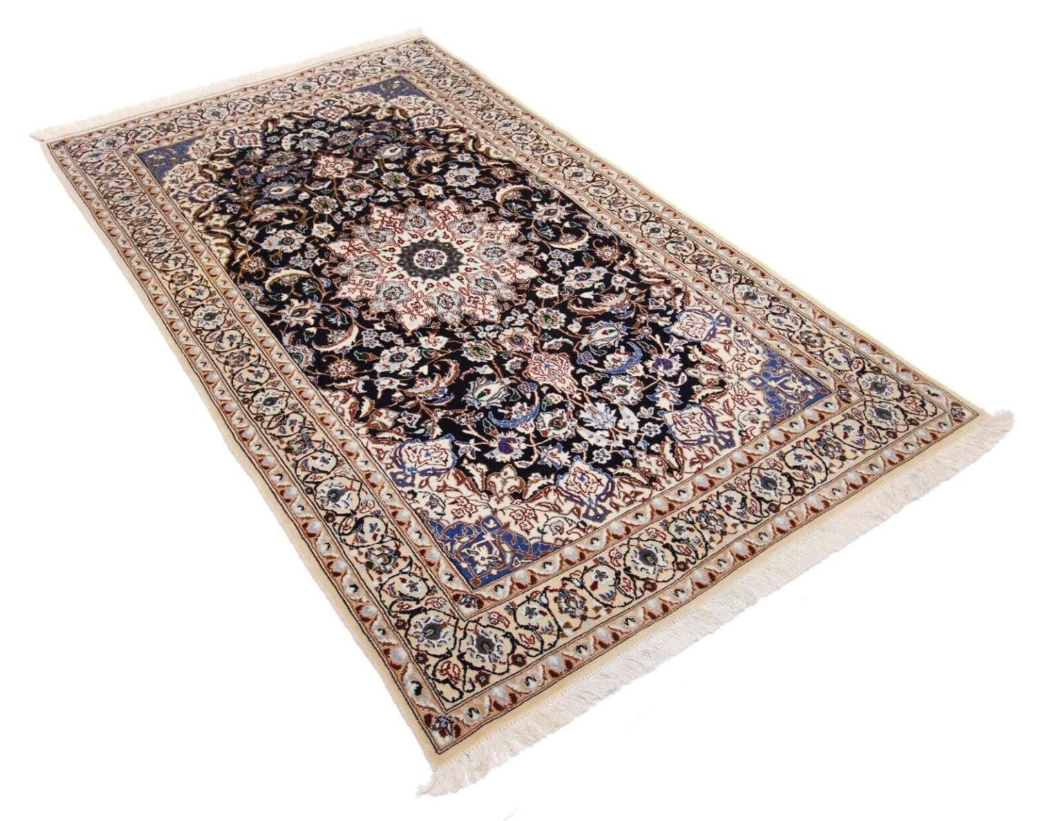 Persian Rug Nain 184x122 cm Wool Hand-knotted