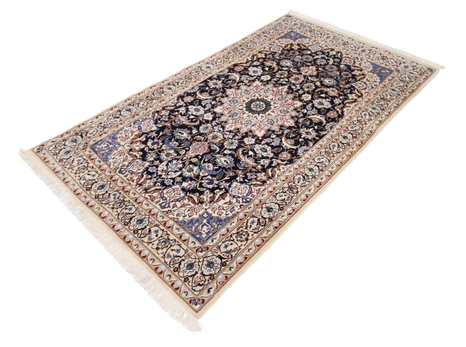 Persian Rug Nain 184x122 cm Wool Hand-knotted