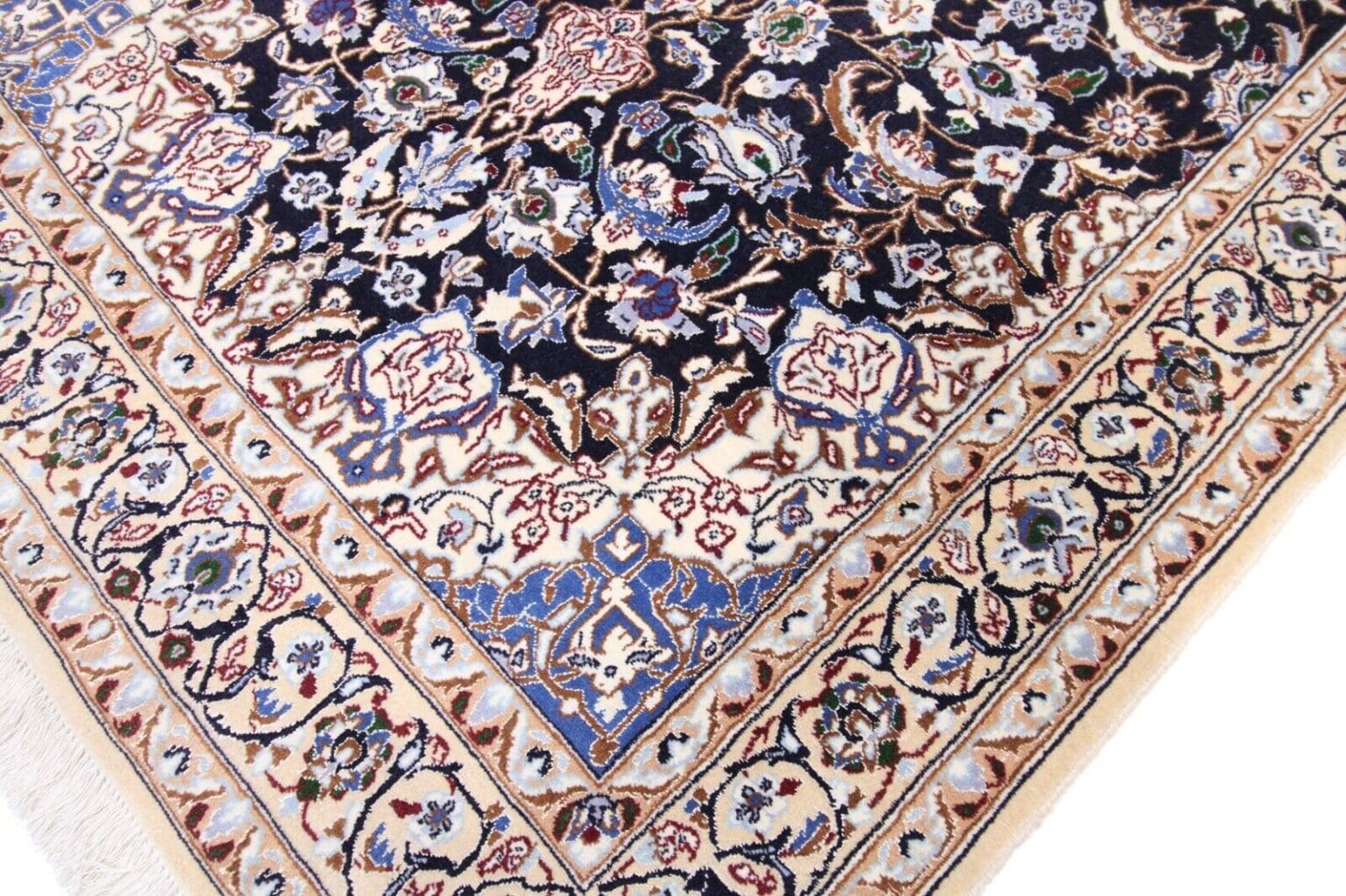 Persian Rug Nain 184x122 cm Wool Hand-knotted