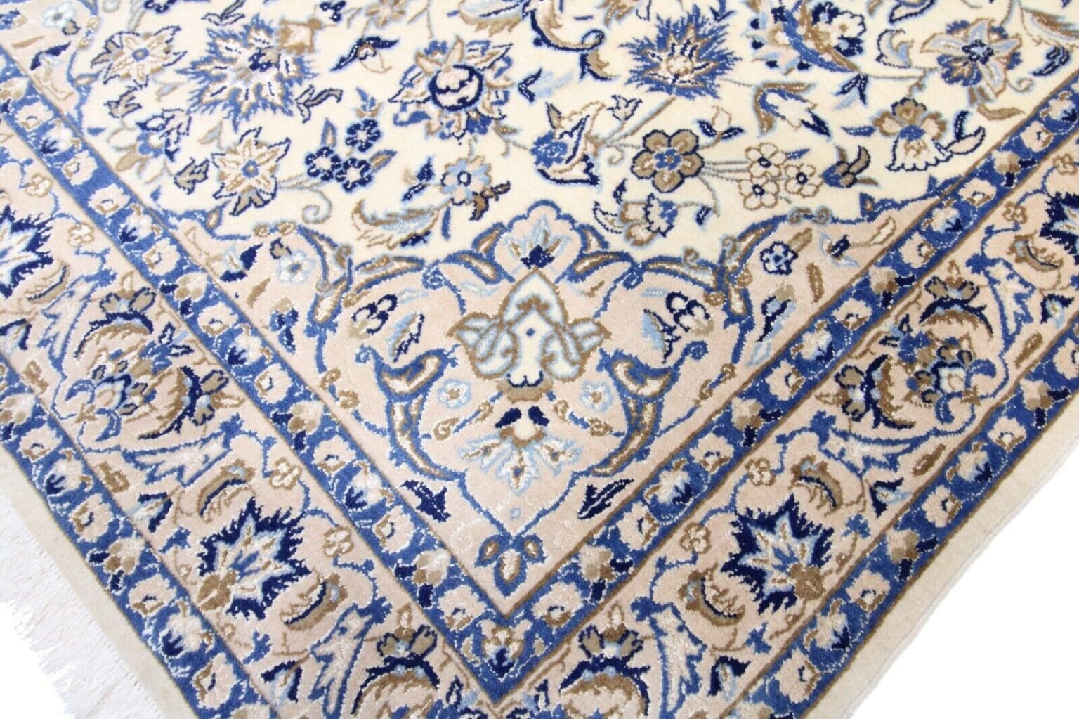 Persian Rug Nain 184 x 122 cm Wool Hand-knotted