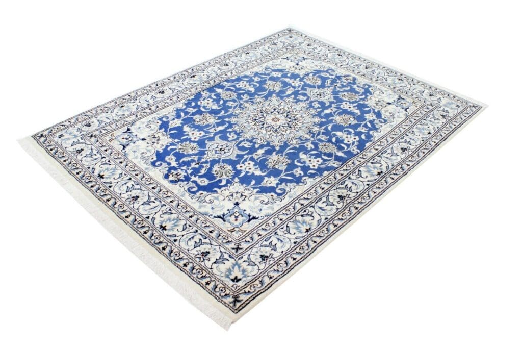 Persian Rug Nain 195x148 cm Wool Hand-knotted