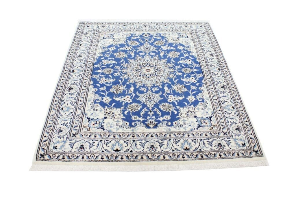 Persian Rug Nain 195x148 cm Wool Hand-knotted