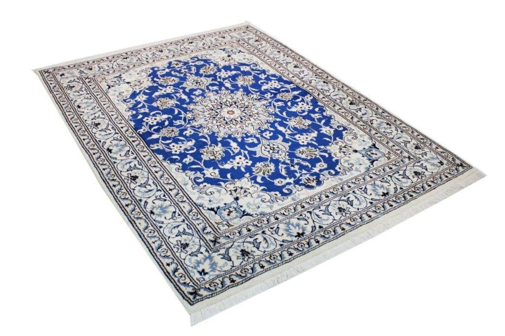 Persian Rug Nain 195x148 cm Wool Hand-knotted