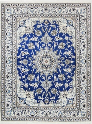 Persian Rug Nain 195x148 cm Wool Hand-knotted