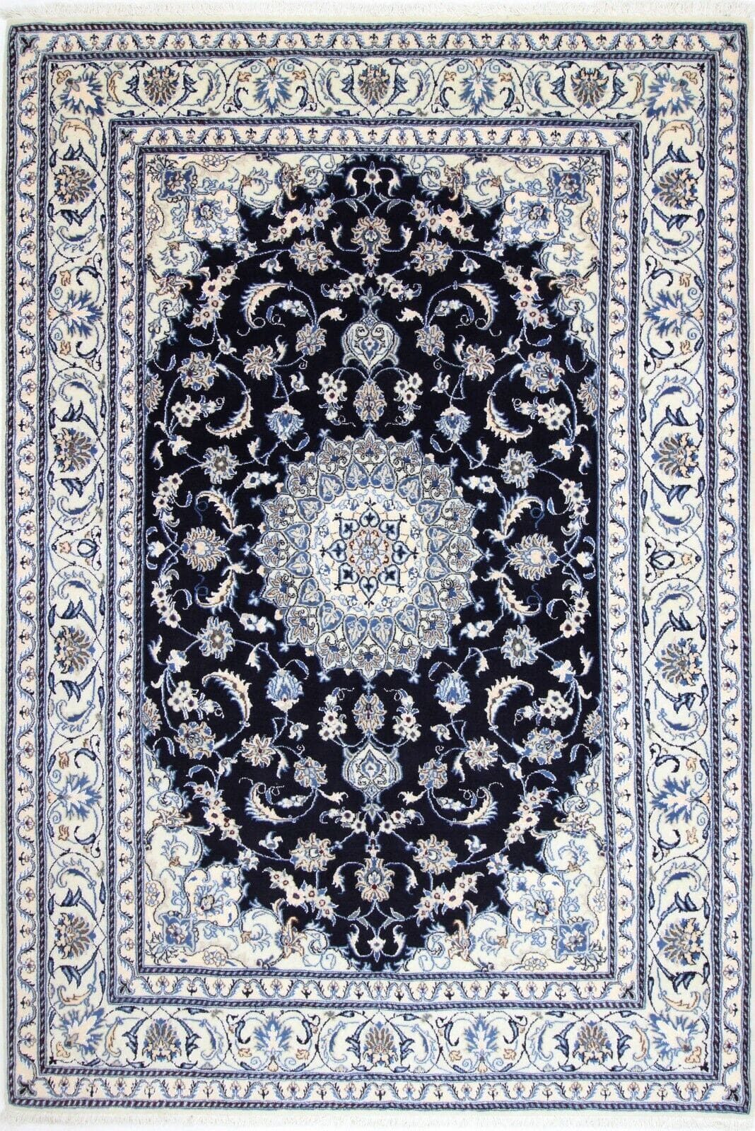 Persian Rug Nain 296 x 195 cm Wool Hand-knotted